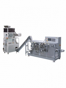 Triangular bag&envelope split tea packaging machine — Load-cell weigher