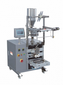 Particle packing machine