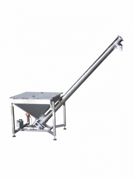 Screw feeding machine